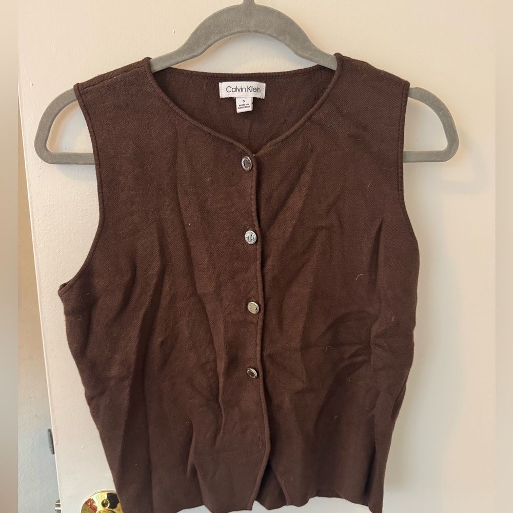 Calvin Klein brown top